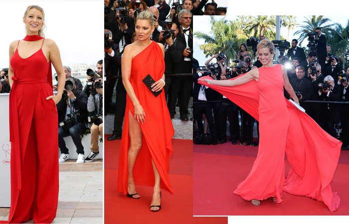 Les robes rouges sont très élégantes... Les robes rouges sont très élégantes...