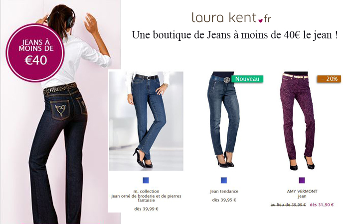 Découvrez tous les jeans à - de 40€