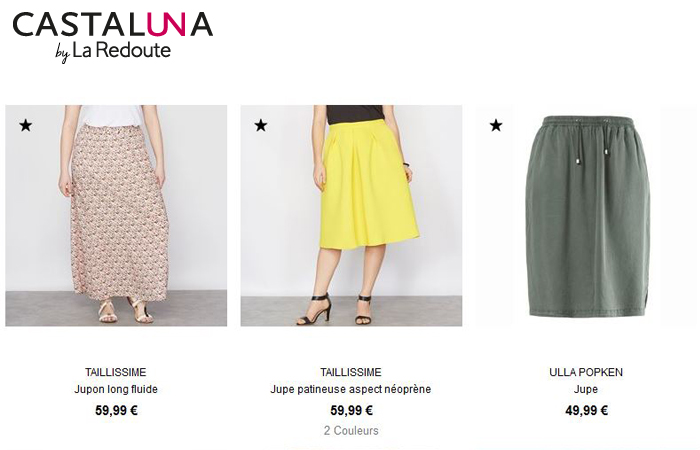 Les jupes Castaluna, pour celles qui ont de belles courbes ! Les jupes Castaluna, pour celles qui ont de belles courbes !