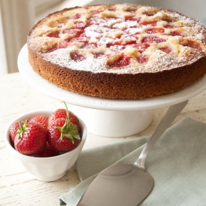 Le délicieux cake aux fraises de Dille et Kamille Le délicieux cake aux fraises de Dille et Kamille