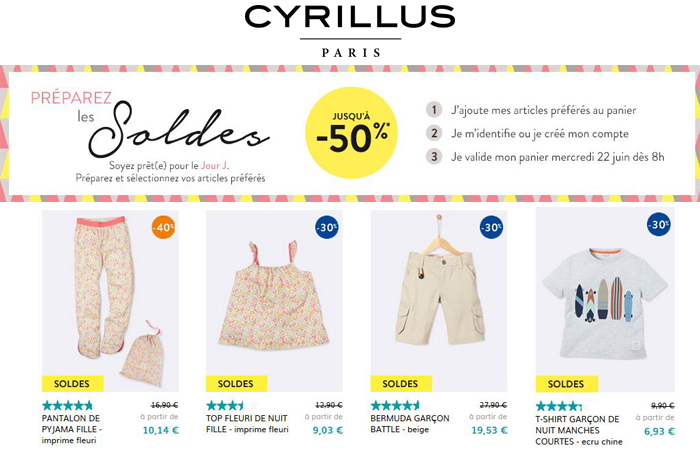 Les petits aussi vont pouvoir se relooker avec les soldes !