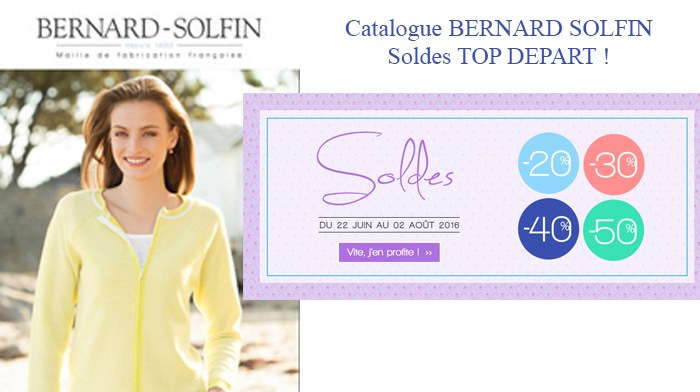 Soldes Bernard Solfin, top départ pour les SOLDES ! 