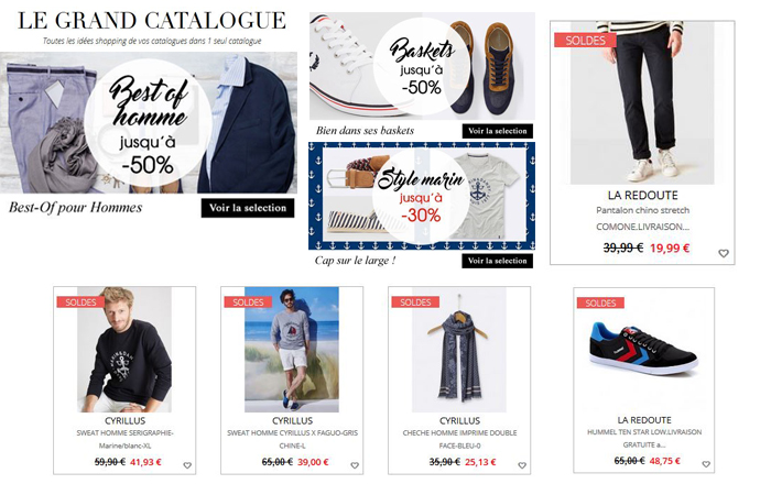 Je découvre les boutiques homme en SOLDES.