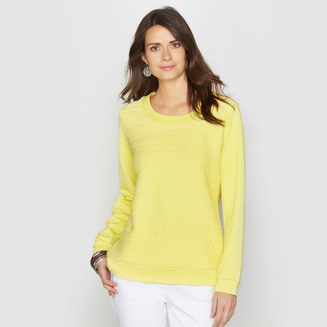 Le top jaune pour mettre un peu de couleur