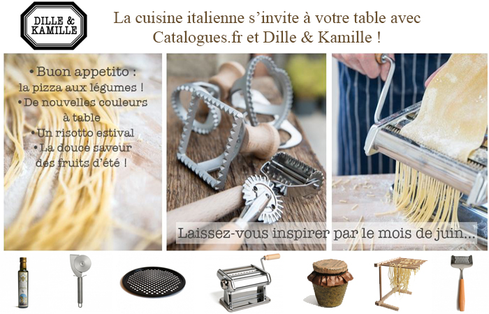 Avec Dille et Kamille, la cuisine italienne s'invite à votre table ! Avec Dille et Kamille, la cuisine italienne s'invite à votre table !