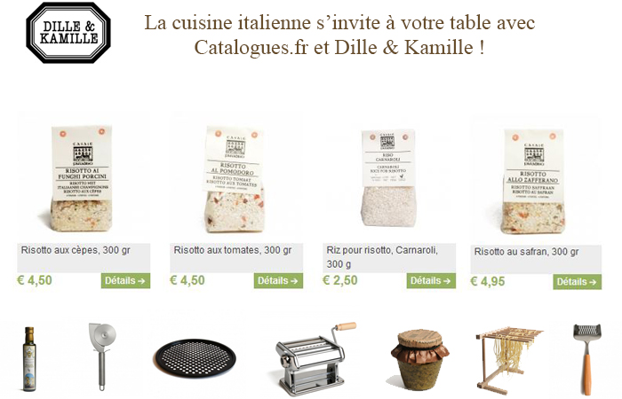Dille et Kamille vous propose ce q'il faut pour faire votre propre risotto Dille et Kamille vous propose ce q'il faut pour faire votre propre risotto