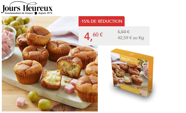 Les petits gâteaux jambon-olives vertes Les petits gâteaux jambon-olives vertes