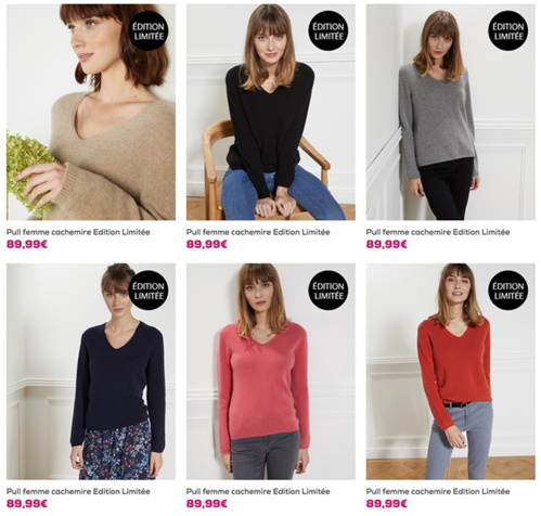 Cliquez ici pour voir tous les modèles femme en édition limitée Cliquez ici pour voir tous les modèles femme en édition limitée