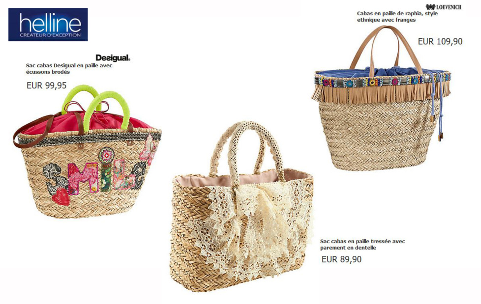Helline, les sacs en paille Helline, les sacs en paille