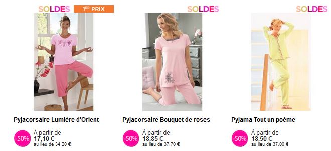 Pyjamas et lingerie de nuit Pyjamas et lingerie de nuit