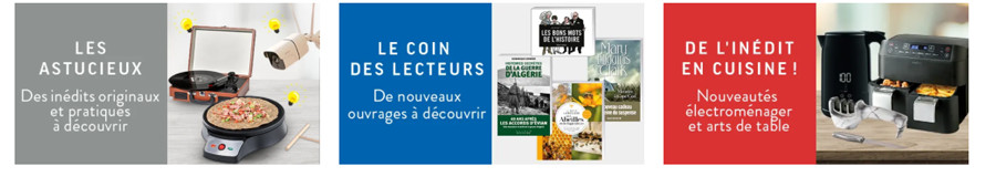 Découvrez la sélection d'objets astucieux pour le quotidien ! Découvrez la sélection d'objets astucieux pour le quotidien !