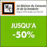 La Maison Du Canevas : -30% à -50% sur la boutique de Noël