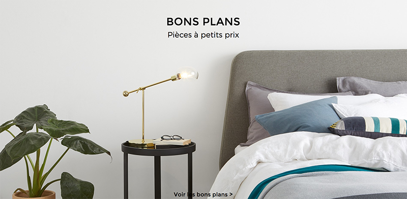 Voir les bons plans décoration de chez Made.com Voir les bons plans décoration de chez Made.com