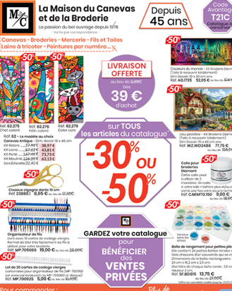 La Maison Du Canevas Recevez Le Dernier Catalogue Gratuitement