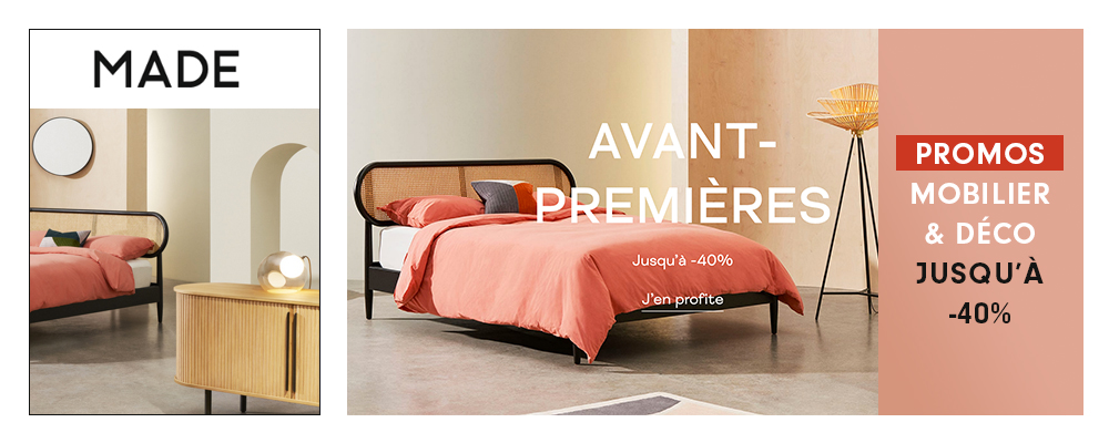 MADE : NOUVELLE COLLECTION + -100€ Sur la Chambre