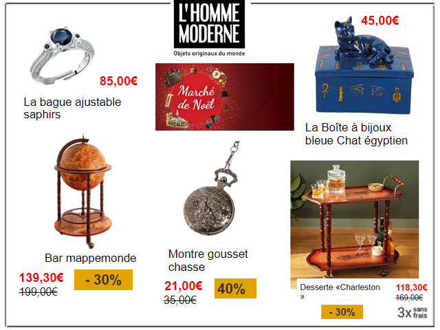 L'HOMME MODERNE - BLACK FRIDAY