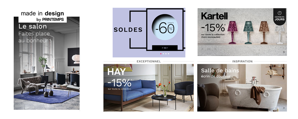 MADE IN DESIGN, Soldes sur le Design jusqu'à -60%