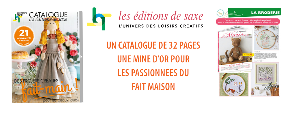 EDITIONS DE SAXE - Nouveau catalogue pour les passionnés du fait maison ! 