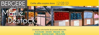 C'est la Maille Destock', profitez-en vite !