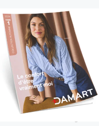 DAMART - CATALOGUE MODE SENIORS, GRANDE TAILLE, THERMOLACTYL