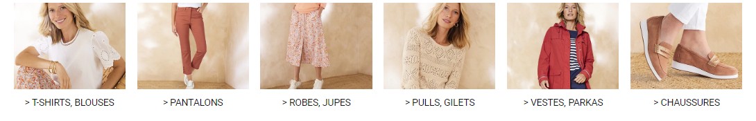 Je clic ici pour voir toute la collection Mode Femme Damart