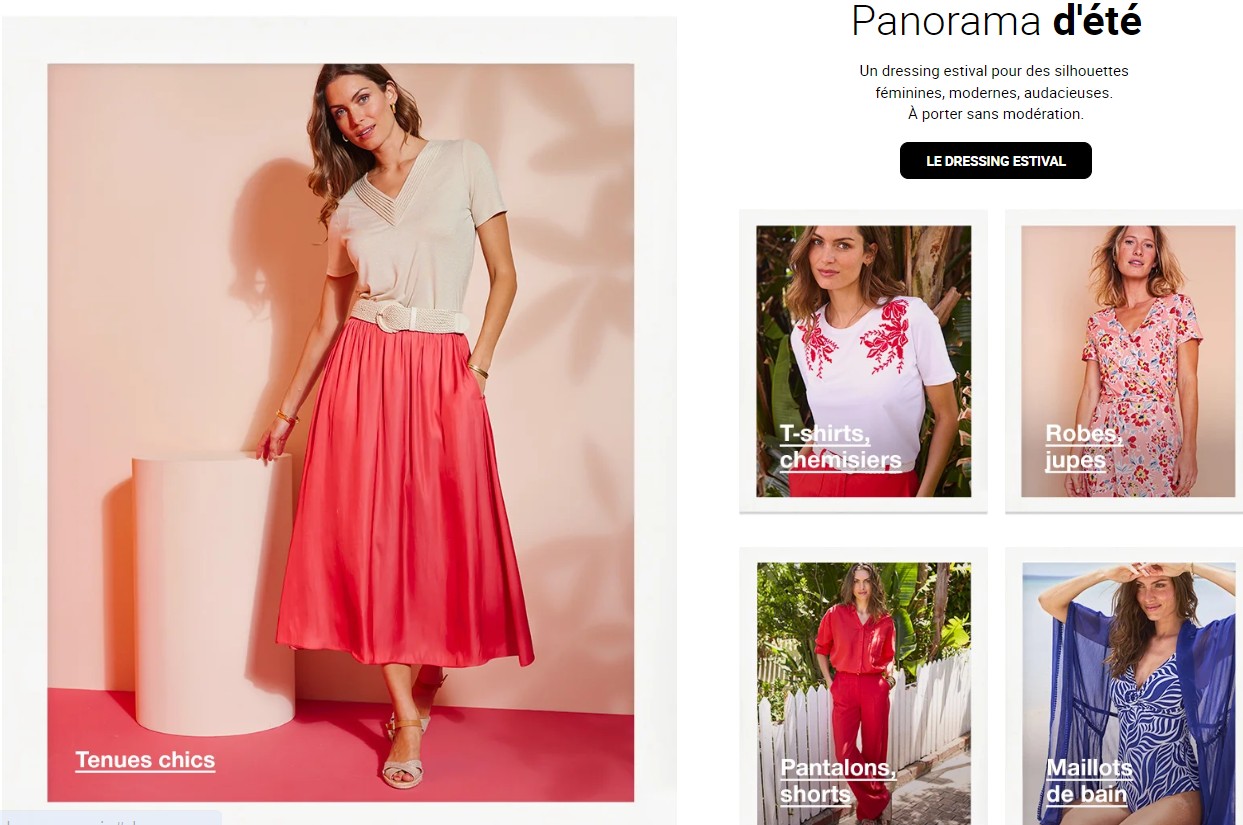 voir la collection DAMART pour un été chic et élégant !