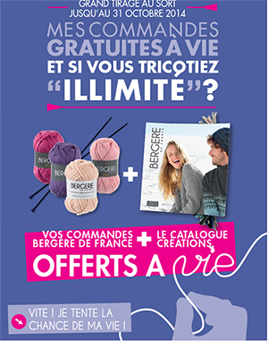 Commandes + Catalogues offerts à vie !