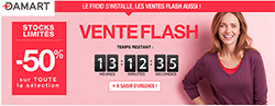 Damart : les ventes Flash !