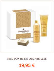 3/ Coffret beauté naturelle MELIBOX, des soins au miel pour retrouver douceur et une peau revitalisée !