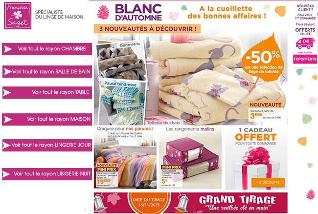 Collection Blanc d'Automne
