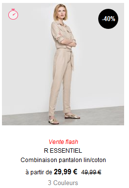 La Redoute dispose d'une collection de combinaisons La Redoute dispose d'une collection de combinaisons