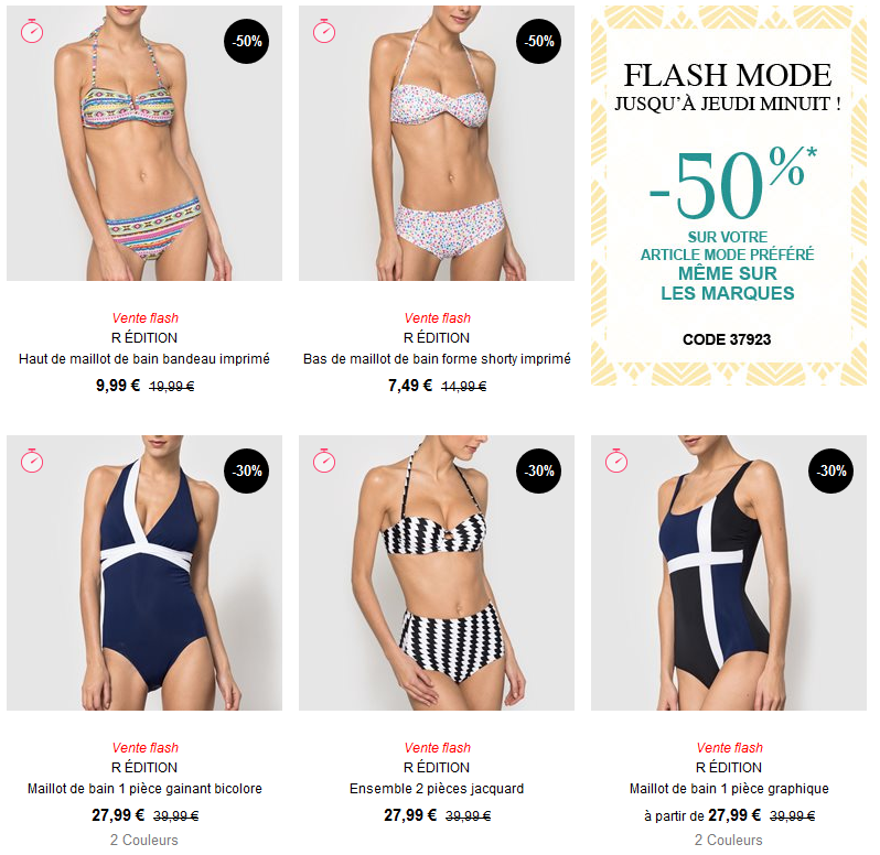 Maillots de bain une et deux pièces Maillots de bain une et deux pièces