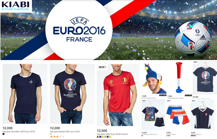 La sélection Foot pour l'Euro 2016.