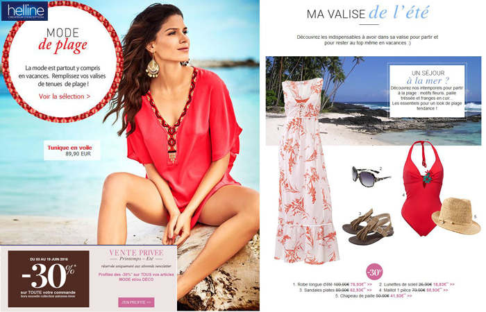 Etre à la mode, à la plage cet été