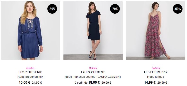 Les réductions sur la mode femme Les réductions sur la mode femme