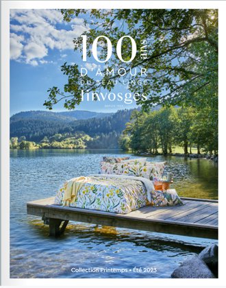 LINVOSGES -CATALOGUE LINGE DE MAISON, LITERIE, DECORATION