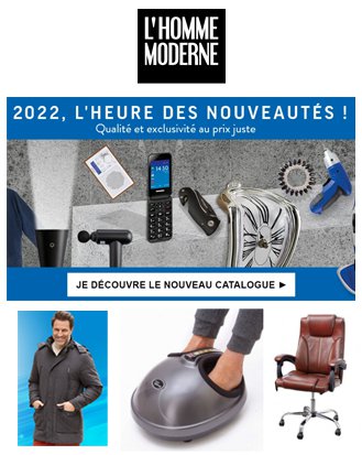 Catalogue L'HOMME MODERNE