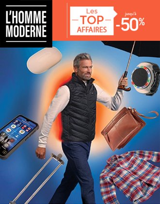 L'HOMME MODERNE - CATALOGUE HOMME, GADGETS, PRODUITS HIGH TECH