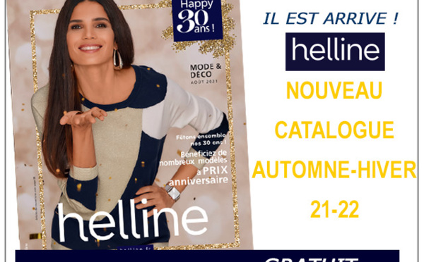 HELLINE - Recevez le dernier catalogue GRATUITEMENT chez vous ! 