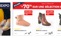 CHAUSS'EXPO - SOLDES SUR LES CHAUSSURES JUSQU'A - 70%