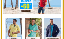 ATLAS FOR MEN -  Nouvelle collection CRUSOE ISLAND  jusqu'à -60%