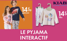 Connaissez-vous "Le Pyjebook" par Kiabi, le pyjama qui raconte des histoires aux enfants!!
