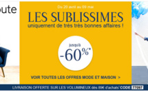 Nouveau bon plan à La Redoute : les sublissimes jusqu'à -60% de réduction + livraison offerte !