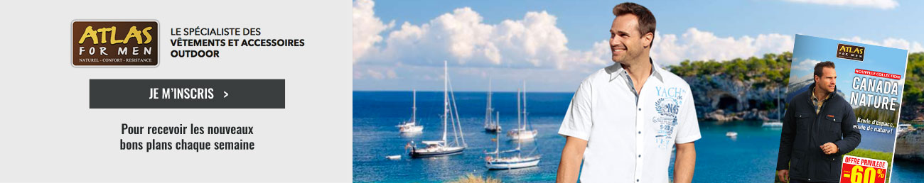 ATLAS FOR MEN - Bons plans