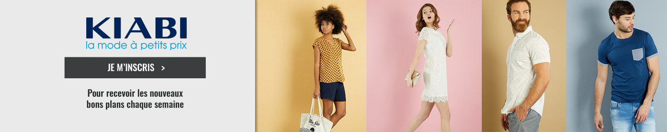 Kiabi - Inscription