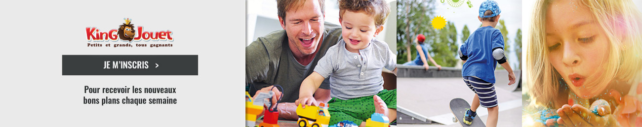 King Jouet - Inscription